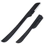 Perfect Life Ideas Eyebrow Razor Trimmer 2 Piece Set for Shaping Eyebrows. Get Perfect Eyebrow Shapes Quick Simple Painless. Travel Size Folds to Fit in Purse Pocketbook. (1 Set)