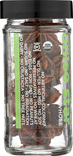 SPICELY Jar Organic Anise Star Whole, 0.5 OZ - Thumbnail 2