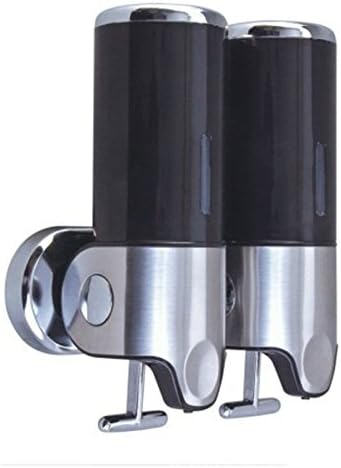Wall Mounted Singl&Twin Shampoo Soap Gel Dispenser for Bathroom Kitchen Marketplace Hotel Restaurant, Manual&Automatic Touchless Soap Dispenser
