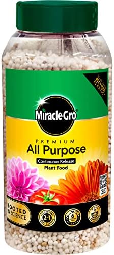 Miracle-Gro Continuous Release All Purpose Plant Food, 900G, White