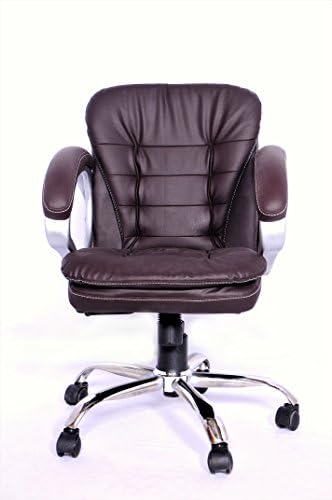 Adiko ADXNBR092 Low Back Office Chair (Brown)