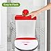 Santa Claus Bathroom Christmas Decorations, 3 Pack Christmas Snowman Santa Toilet Seat Covers and Water Tank Top Lid Cover Set for Christmas Home Bathroom Décor