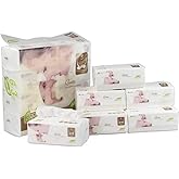 Cand 16 Packs Ultra Soft Facial Tissues, 4 Ply Tissues Packs, 1600 Counts