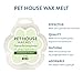 One Fur All Pet House Wax Melts, Evergreen Forest Long-Lasting, Scented Wax Melts Natural Pet Odor Solution for A Fresh Smelling Home, Pet-Friendly Plant Based, Soy Wax Melt, 3 OZ Each, Pack of 2
