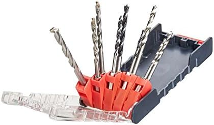 kwb PowerBox combinibohrer set - Drill set, 9-piece for metal stone, wood, incl. Six-rate recording, multi-coloured