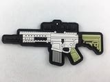 SR25 AR15 Rifle PVC Morale Patch