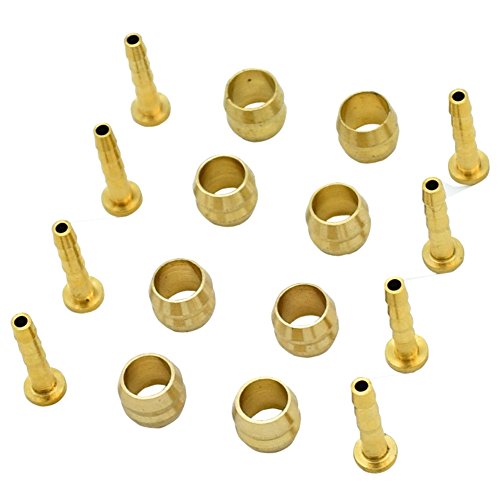 JooFn MTB Mountain Bike Bicycle Olive and Connecting Insert for Shimano BH90 Hydraulic Disc Brake Hose (BH59)