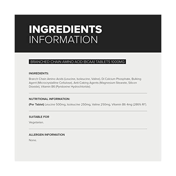 Bulk-Pure-Branched-Chain-Amino-Acid-BCAA-Tablets-1000-mg-Pack-of-100-Packaging-May-Vary Bulk Pure Branched Chain Amino Acid (BCAA) Tablets, 1000 mg, Pack of 100, Packaging May Vary