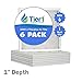 Tier1 Replacement for 20x23x1 Merv 6 Basic AC Furnace Air Filter 6 Pack