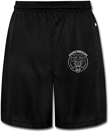 ROCE Men's August Burns Red Band Name Logo Print Sport Shorts XL Black