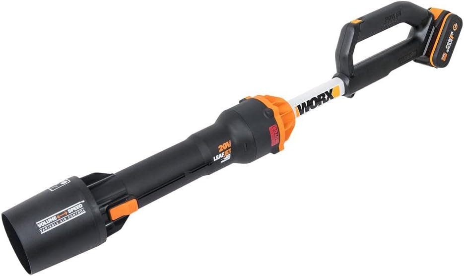 WORX Nitro WG543E 18V Cordless Leaf Blower 20V Max Brushless 4.0Ah Battery