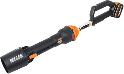 WORX Nitro WG543E 18V Cordless Leaf Blower 20V Max Brushless 4.0Ah Battery