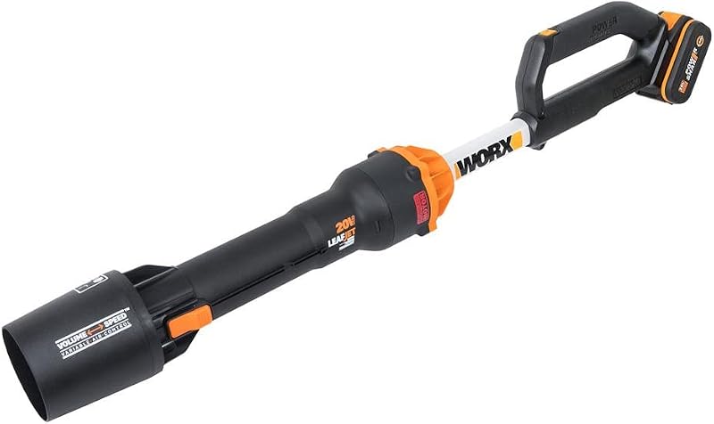 WORX Nitro WG543E 18V Cordless Leaf Blower 20V Max Brushless 4.0Ah Battery
