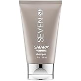 SEVEN Haircare Satara Volume Shampoo for Women & Men, Sulfate + Cruelty Free & Paraben Free with Pro Vitamin B5, Argan Oil, Hydrolyzed Quinoa Protein for Flat + Limp Hair, Made in USA