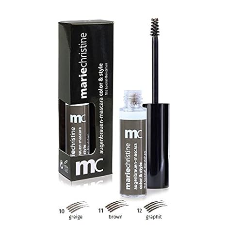 mc mariechristine Augenbrauen Mascara Farbe 12 graphit