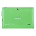 Alldaymall 7'' Tablet Android 4.4 Quad Core HD 1024x600, Dual Camera Bluetooth Wi-Fi, 8GB 3D Game Supported - Green (Third Generation)