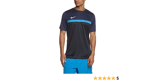 Amazon.com: Nike Academy S/S - Camiseta de entrenamiento para hombre, color  azul marino medianoche/azul claro : Ropa, Zapatos y Joyería