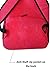Timmor Flashs Logo Red Boys Canvas Schoolbag, Lightweight and Durable Backpack for Kids.