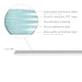 kwmobile 2X Screen Protectors Compatible with Acer Iconia One 10 (B3-A30) - Screen Protector Set Film for Tablet