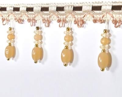 Amazon Com 15met Lace Curtain Accessories Fringe Trim For