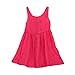 Gotd Baby Girls Sleeveless Sundress One Piece Bowknot Summer Tutu Dress Hot Pink (2-3Y)