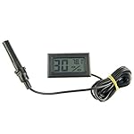Pawliss Digital 2-in-1 Terrarium Reptile Thermometer Hygrometer With Probe