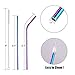 MultiColor Colorful Stainless Steel Straws Set of 14