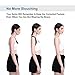 Back Posture Corrector for Women & Men - Back Brace Support Belt, for Shoulder Neck Pain Relief, Slouching Hunching Correction | Adjustable Upper Back Straightener, Comfortable Under Clothes