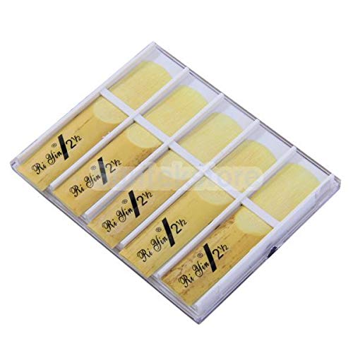 10pcs bE Saxophone Reeds Strength 2.5 Reeds - Thumbnail 2