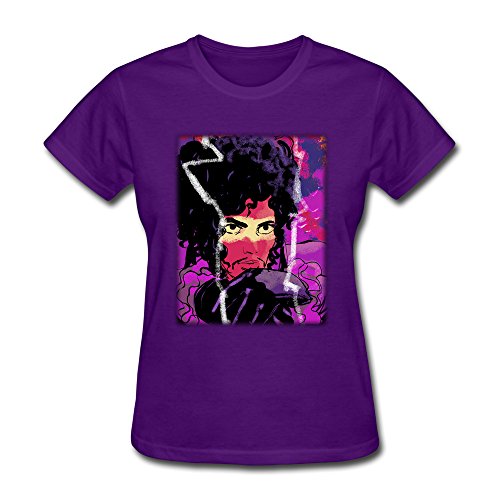 Prince Purple People Illustration T Shirt Womens Small