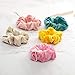 Nxconsu 26Pcs Velvet Hair Scrunchies Silky Cute Elastic Hair Bands Ties Ropes Hair Stylish Ponytail Accessories Exquisite Colors Selection For Girls and Women