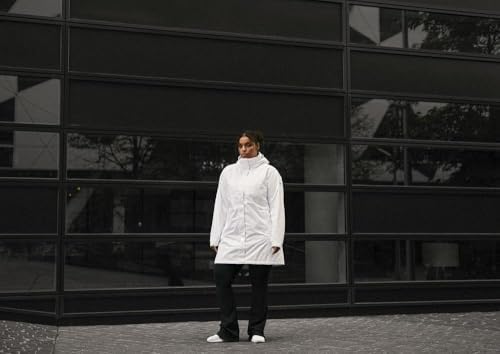 Femme Manteau long W Aden, Blanc, L