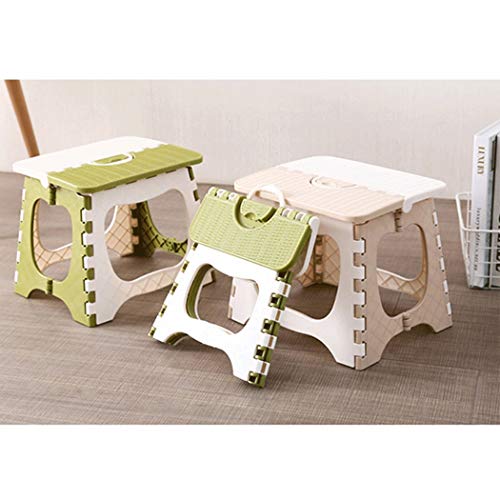 image for YONGYONG-hammock Folding Small Bench Shoe Bench Plastic Outdoor Portab