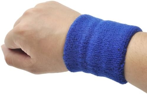 GOGO Terry Cloth Wristband, Wrist Sweatband, Various Colors (Price for PIECE)