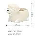 Youfui Cute Dog Flowerpot Resin Succulent Planter Desk Mini Ornament (Labrador)