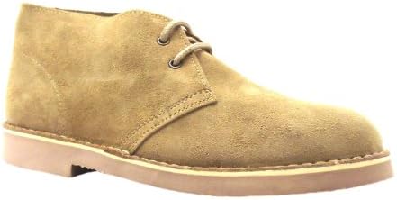 Men's Sahara Sand Suede Lace Up Desert Ankle Boots