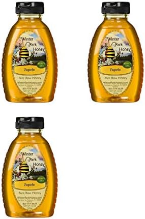 100% Pure Raw Tupelo Honey 16oz (3 pack)