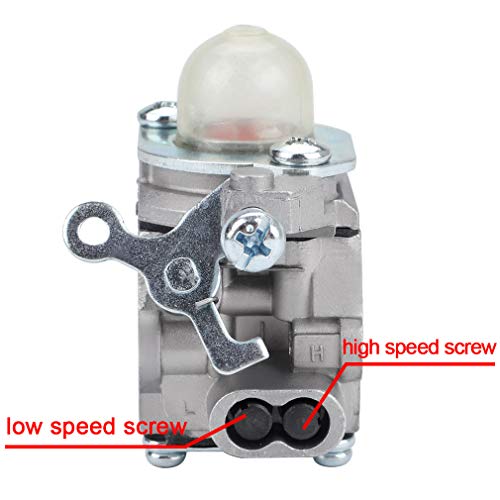 Hipa 75306190 Carburetor with Primer Bulb for MTD Craftsman Bolens