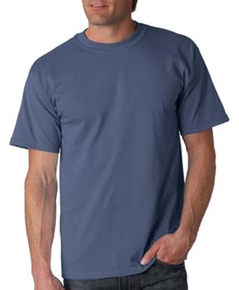 Gildan Men's Crewneck Short Sleeve T-Shirt, Indigo Blue, Medium | Amazon.com
