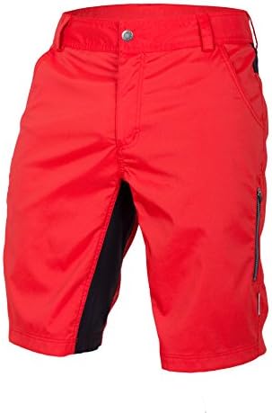 Club Ride Men's Fuze Cycling Short With Built In Chamois M Molten