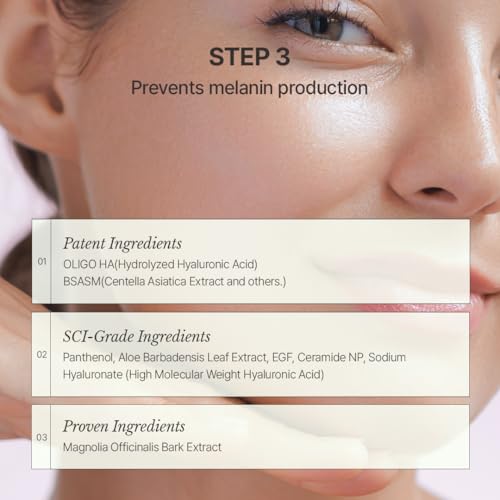 [CHALLANS de PARIS] Ampoule de Albarosa Dark Spot Care Serum – Sun Damage Repair, Brightening & Hydration, Face Ampoule for Even Skin Tone, Lightweight Korean Skincare, 1.23 fl oz
