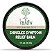 TreeActiv Shingles Symptom Relief Balm | Clay Poultice Mask to Quickly Reduce Pain, Itch, Rashes, Blisters & Irritation | Aloe, Tea Tree Oil, Baking Soda, Witch Hazel, Lemon Essential Oil (1 fl oz)