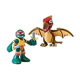 Teenage Mutant Ninja Turtles Pre-Cool Half Shell Heroes Raphael with Pteranodon Figure