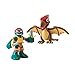 Teenage Mutant Ninja Turtles Pre-Cool Half Shell Heroes Raphael with Pteranodon Figure