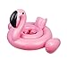 Nearly Natural Décor flamingo Shape Inflatable Baby Kids Float Seat Swimming Boat Ring