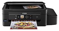 Epson Expression ET-2550 EcoTank Wireless Color All-in-One Supertank Printer with Scanner, Copier, Wi-Fi, Wi-Fi Direct, Tablet and Smartphone (iPad, iPhone, Android) Printing, Easily Refillable Ink Tanks