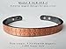 Arthritis Pain Relief Magnetic Bracelet Carpal Tunnel Therapy RSI, Migraine, Fatigue Adjustable Copper Elegant Jewelry Gift Men Women