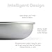Basis Pet Made in The USA Low Profile Stainless Steel Cat Dish, 2 Pack