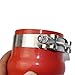 Ronteix Full 304 Stainless Steel Adjustable Hose Clamp Lock Nut T-Bolt Clamps (76~84mm, 2 Pack) for 2-3/4'' Hose