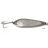 Fish-WOW-9oz-95inch-Fishing-Spoon-with-Treble-Hook-Bait-Lures-Fish-Jig-Silver-Prism-Tape